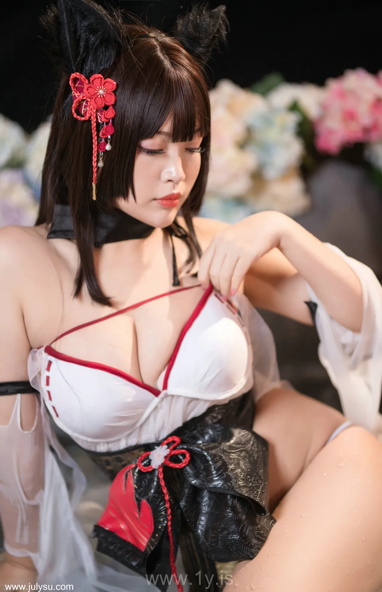 Coser@白烨 NO.036 湿身泳装